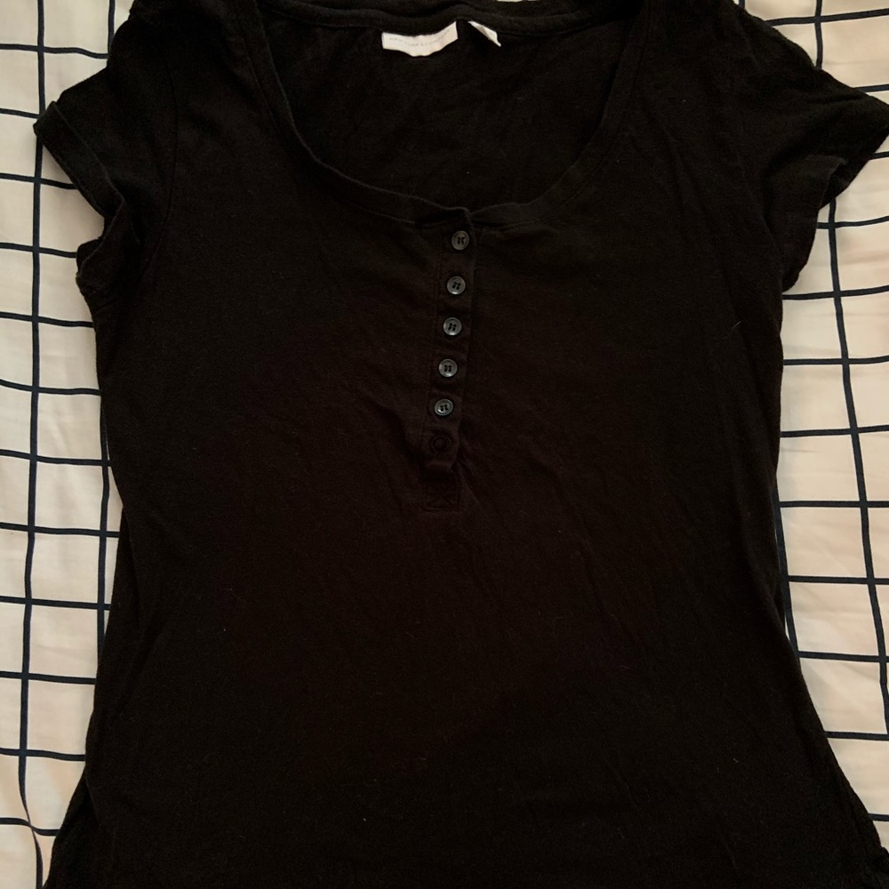 Black NY&C pajama T-shirt